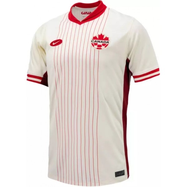 Canada away jersey soccer uniform men's second sportswear football kit top shirt 2024